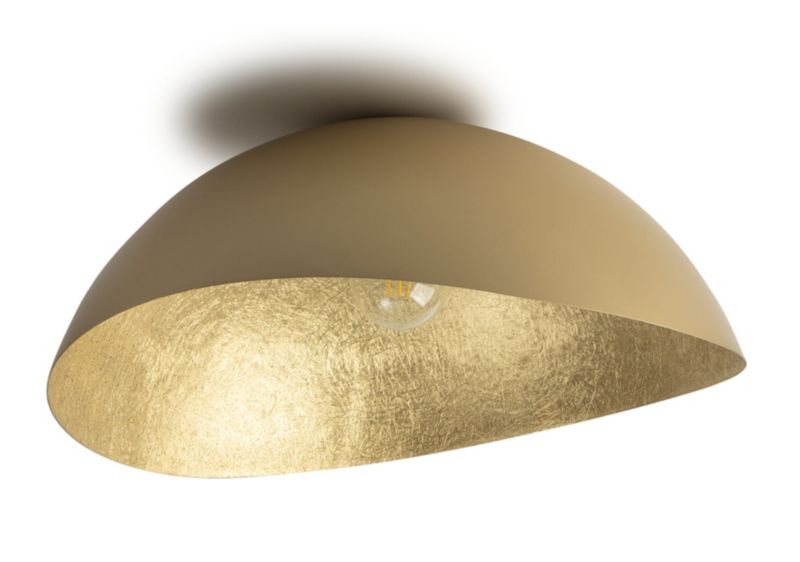 Lampa sufitowa wisząca Sigma Lighting Solaris 3462 złota dekoracyjna 1xE27 x 1 szt.
