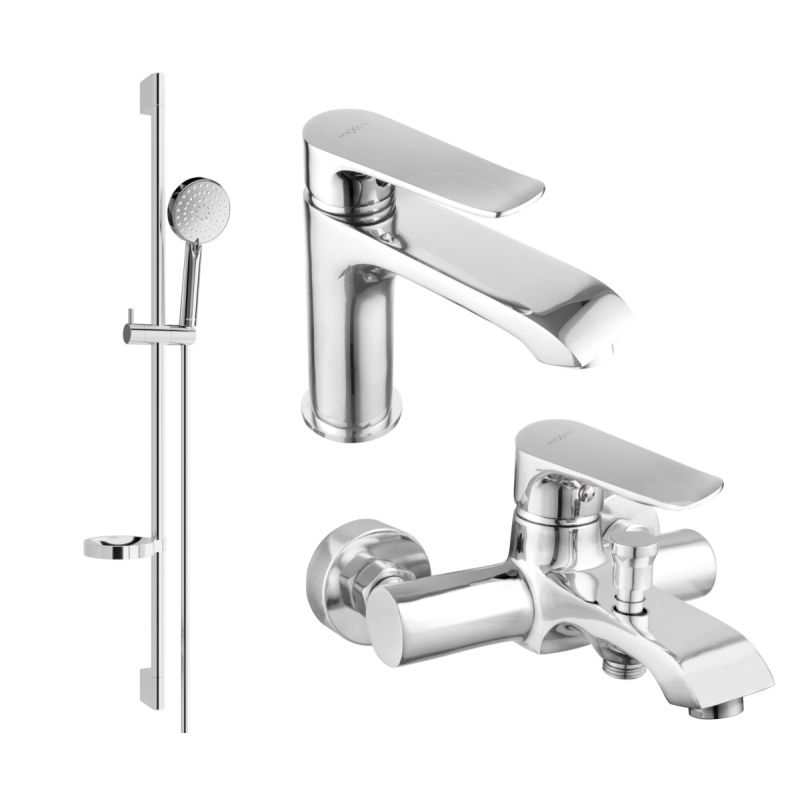 Zestaw wannowy Mexen Pecos chrom 72703DS75-00 1 szt.