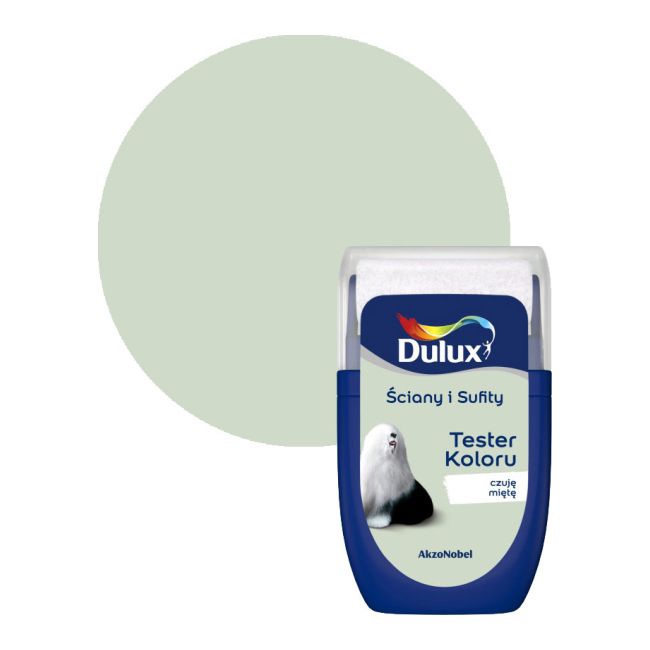 Tester farby Dulux Ściany i Sufity czuję miętę 0,03 l