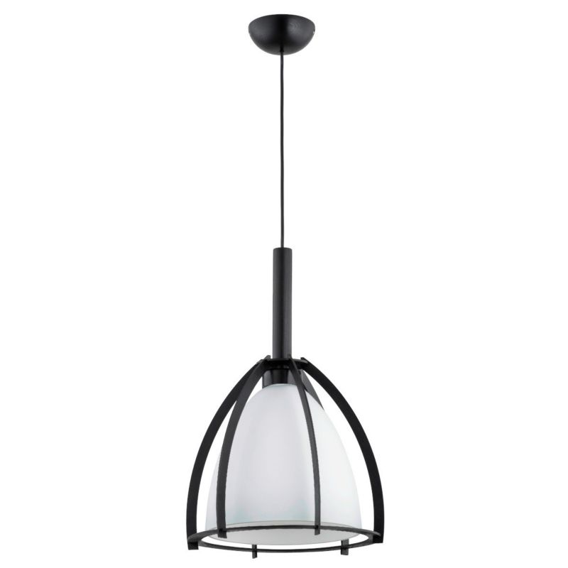 Lampa wisząca Alfa Poma 3638 czarno-biała nowoczesna 1xE27 x 15W 1 szt.