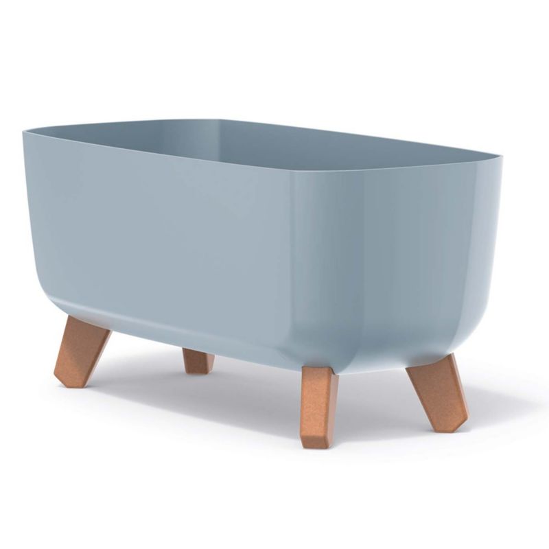 Donica EDANTI Na Cmentarz Skrzynka Korytko Na Wszystkich Świętych Gracia Case 39 cm Szara 1 szt.