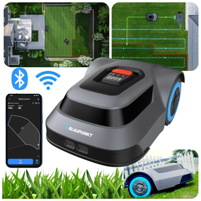 Robot koszący Blaupunkt RL5010 WiFi + Bluetooth 1 szt.