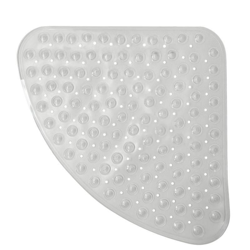 Mata prysznicowa Rodeno 54x54 antypoślizgowa narożna transparentna 1 szt.