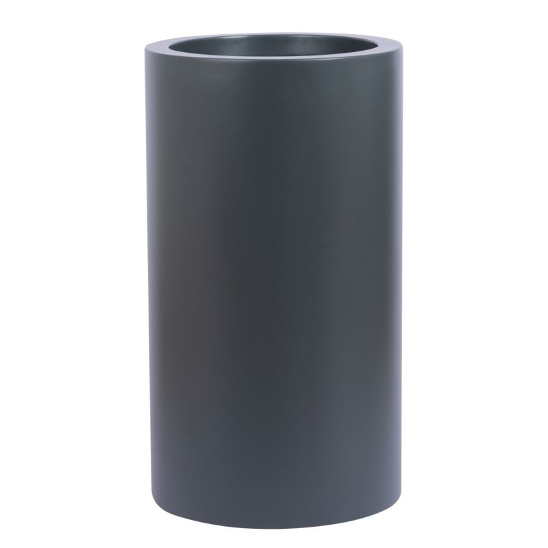 Doniczka Lechuza Z Włókna Szklanego Na Taras Do Domu D901H antracyt Mat 1 szt