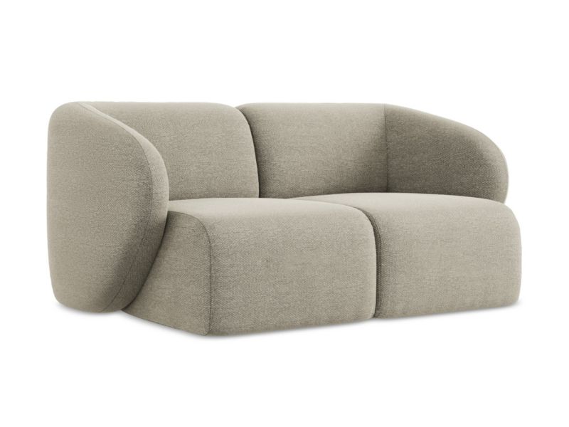 Modułowa sofa 2-osobowa LaMiaSofa CERVO z tkaniny bouclé 174x94 cm kreci 1 szt.
