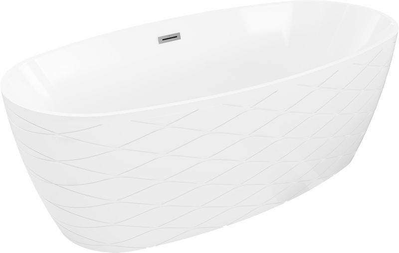 Wanna wolnostojąca Mexen Olea biała 170x80 cm .- 52821708000-95 1 szt.