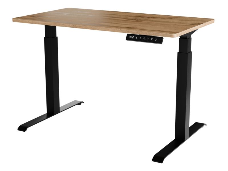 Biurko MIRJAN 24 z regulacją wysokości Moon 121 dąb wotan 1 szt.