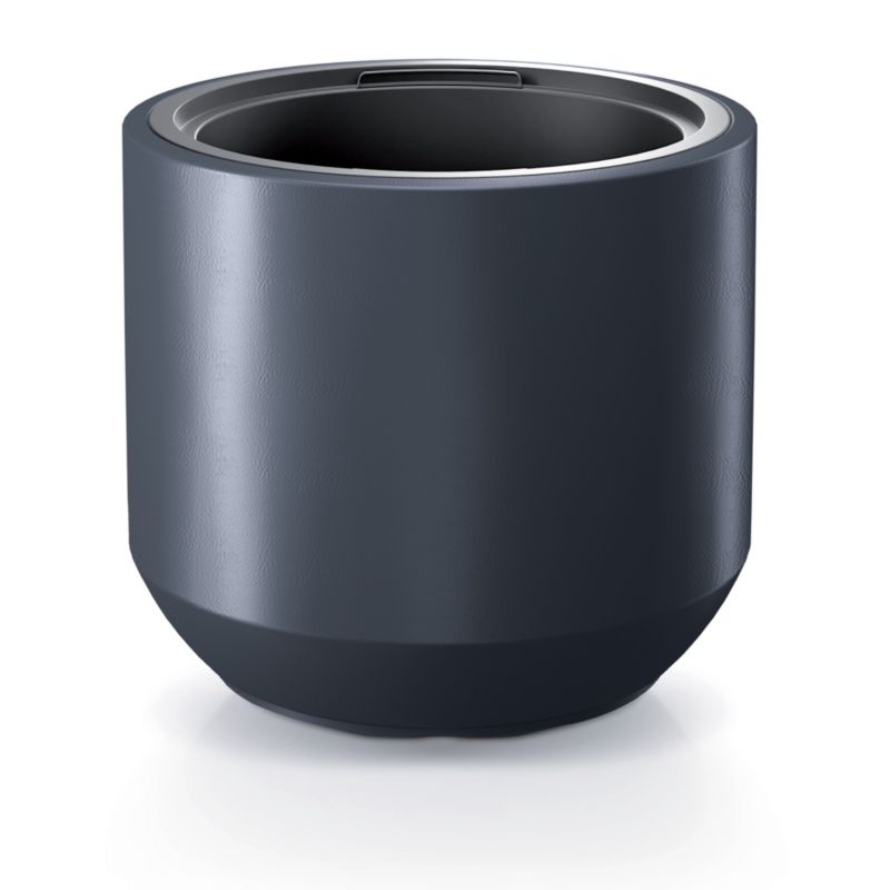 Doniczka EDANTI Ogrodowa 39 cm Okrągła Na Taras Do Domu Antracytowa 1 szt