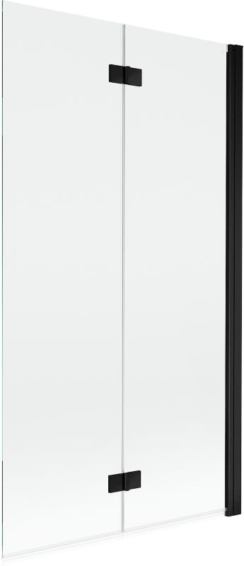 Parawan nawannowy Mexen Mist czarny 100 x 150 cm 2-skrzydłowy - 8A9-100-002-70-00-P 1 szt.