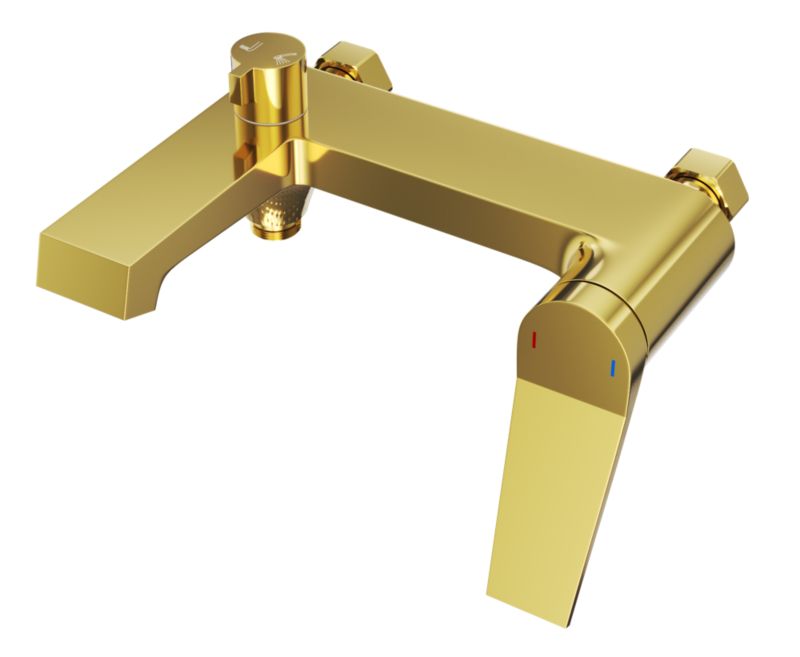 Bateria wannowo-natryskowa Granitan selva złota 1 szt.