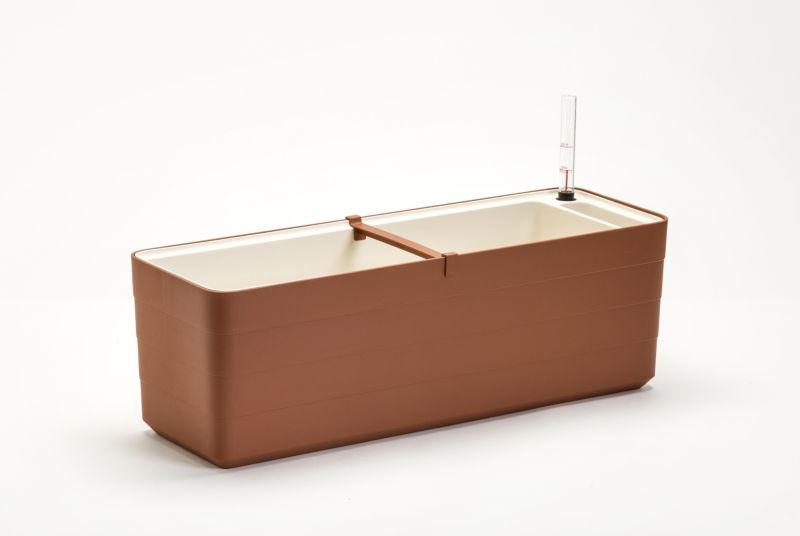 Skrzynka Rim Kowalczyk balkonowa BERBERIS 60 cm terakota z uchwytami 1 kpl