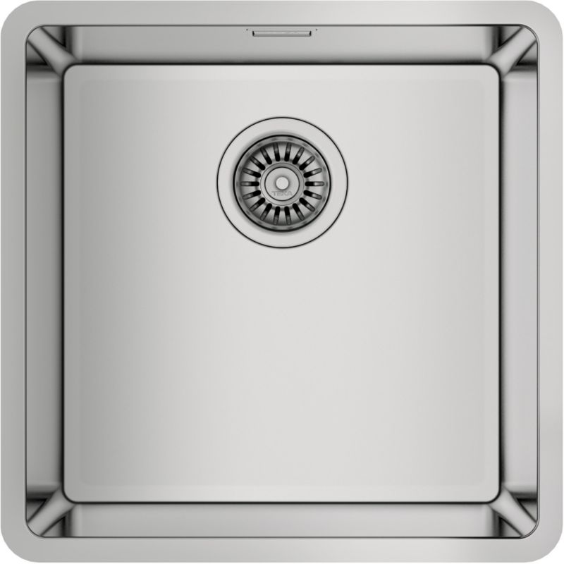 Zlewozmywak stalowy Teka SilentSmart 44x44cm podwieszany gładki 1-komorowy 1 szt.