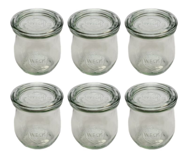 Słoiki MODO24 Weck 220 ml fi 60 tulip szklane wieka 6 kpl.