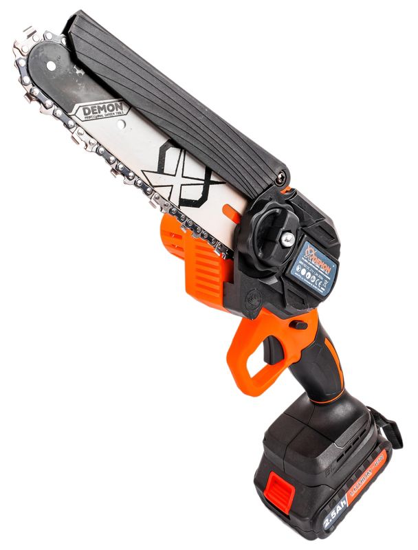 Pilarka akumulatorowa DEMON piła łańcuchowa bezszczotkowa 2x bateria 21V, 1szt.
