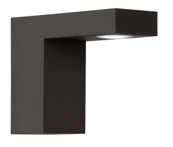 Kinkiet ścienny zewnętrzny Lucide Texas czarno-antracytowy LED 3W 3000K 230lm IP54 wym: 12 x 6 x 15 cm aluminium - 1 szt.