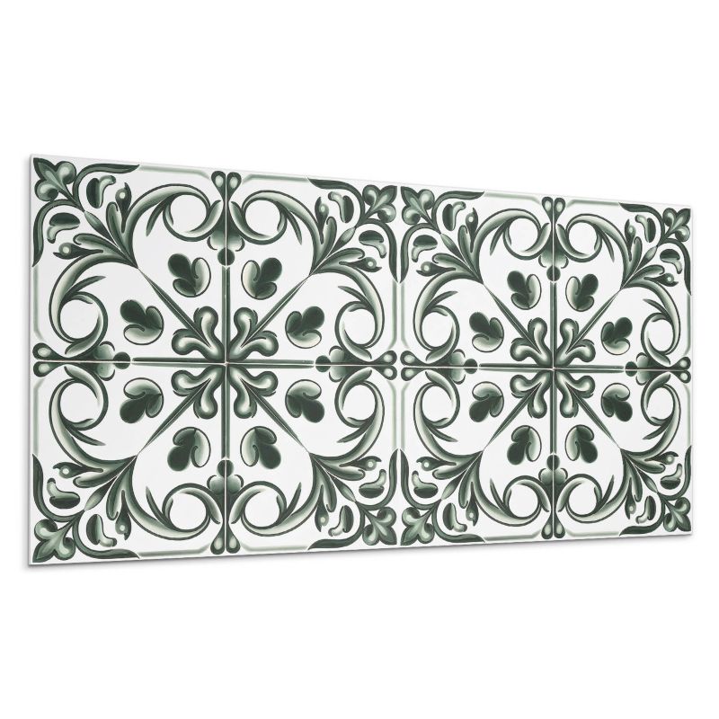 Panel samoprzylepny Wallfluent 120x60 cm Kafelkowy motyw roślinny 1 szt.