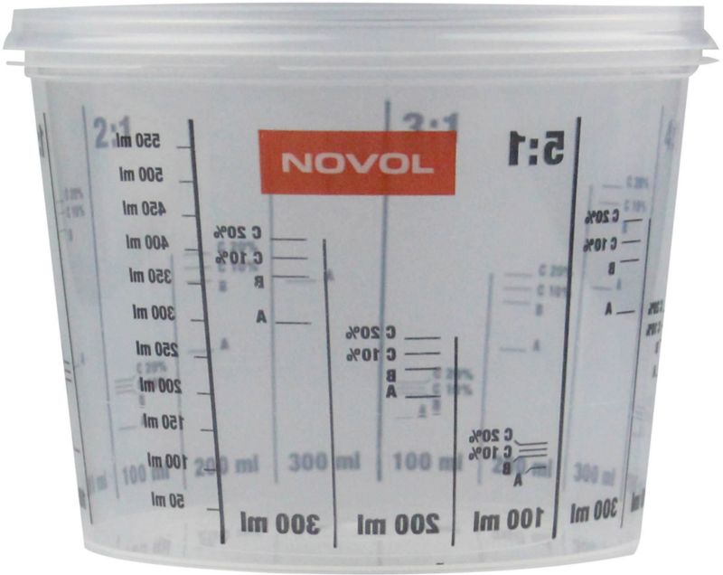 Kubek z miarką Novol Ultra 0,385 l