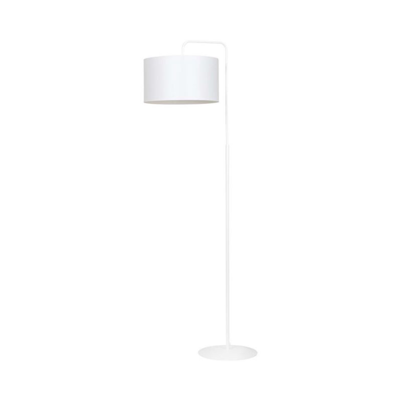 Lampa podłogowa stojąca Emibig Trapo biała 1 x E27 x 15W wym: 160 x 50 x 35 cm - 1 szt.