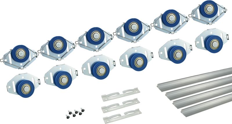 Zestaw do 3 drzwi przesuwnych Valcomp Mitra 2000 mm