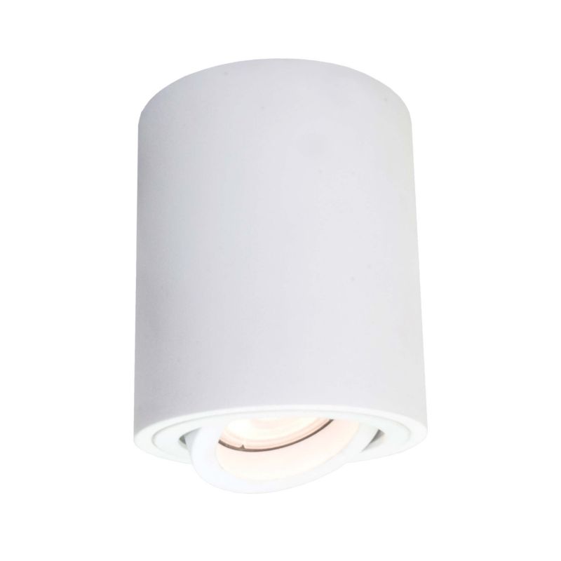 Spot sufitowy Light Prestige Tulon biały 1 x GU10 x 50W IP20 wym: 9,5 x 9 x 9 cm - 1 szt.