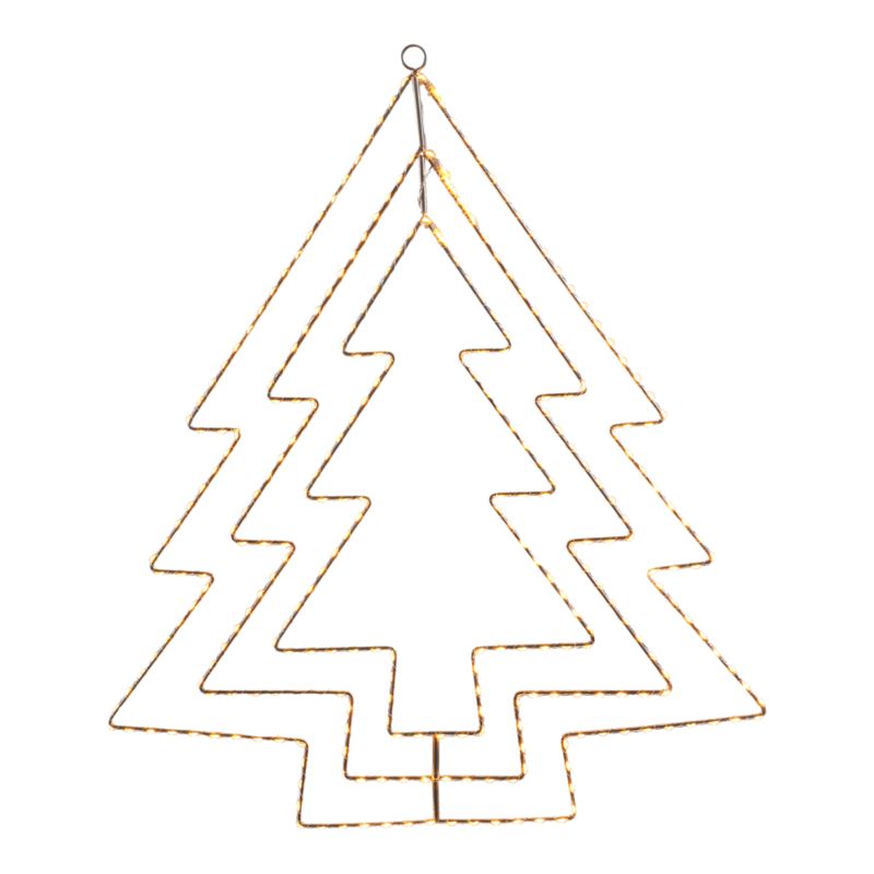 Ozdoba led choinka ciepły/zimny biały