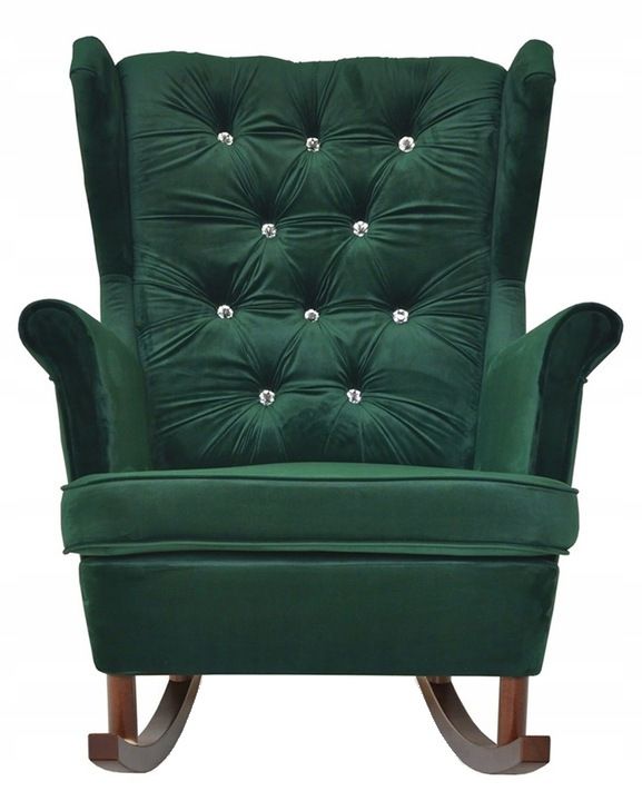 Fotel uszak do salonu bujany Family Meble Gaja aksamit 1szt