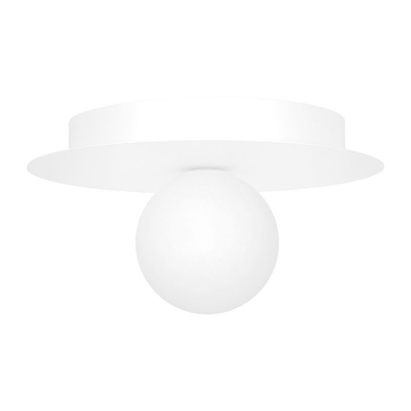 Lampa sufitowa Kaja Robin biała wym: 13 x 25 x 25 cm 1xG9 x 10W 1 szt.