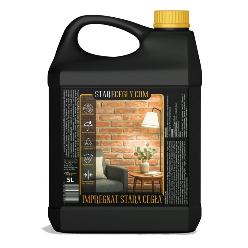 Impregnat do płytek dekoracyjnych Stare Cegły 5 L. 1 szt.