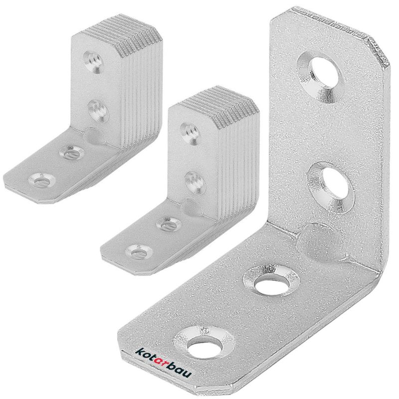 Kątownik łącznik KOTARBAU ciesielski 40x40x20 mm 25 szt.