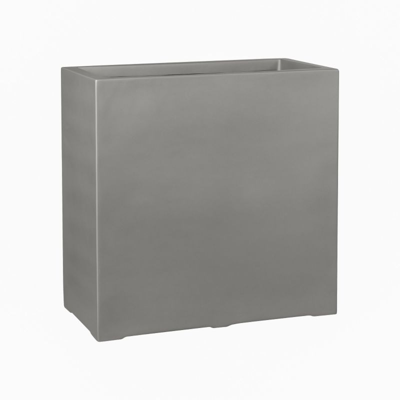 Doniczka Zadora Do Domu Ogrodu Z Włókna Szklanego D972D Szary Mat 1 szt