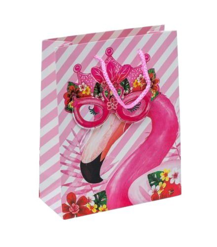 Torba Neopak Lux 26x10x32 brokat A4 dziec okularami- 12 szt.