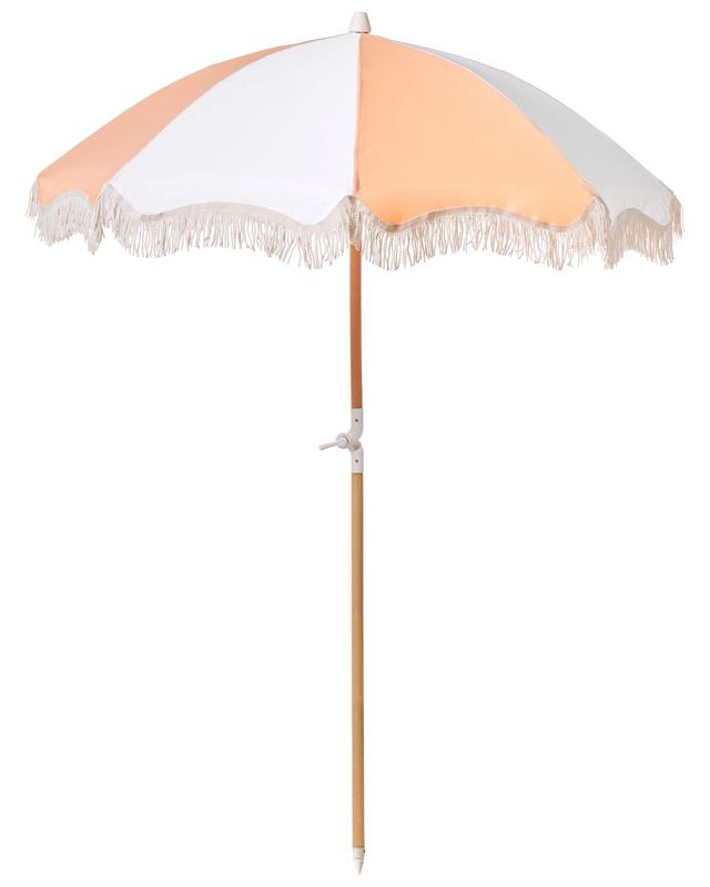 Parasol ogrodowy 155 cm Mondello Pomarańczowy 1 szt.