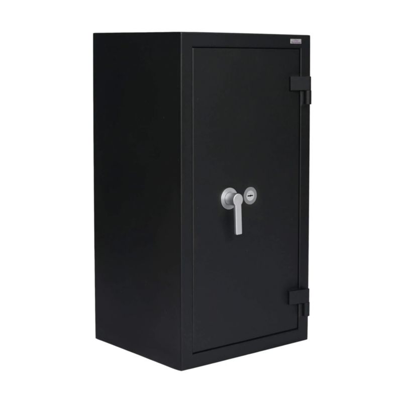 Sejf gabinetowy 7GB Metalkas klasa I z zamkiem kluczowym czarny 1 szt.