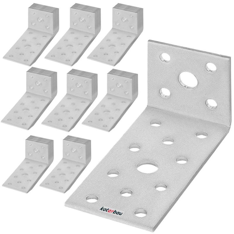 Kątownik łącznik KOTARBAU ciesielski 40x80x40 mm 100 szt.