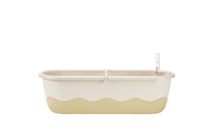 Doniczka Plastia samonawadniająca 15L beżowa 80cm 1szt