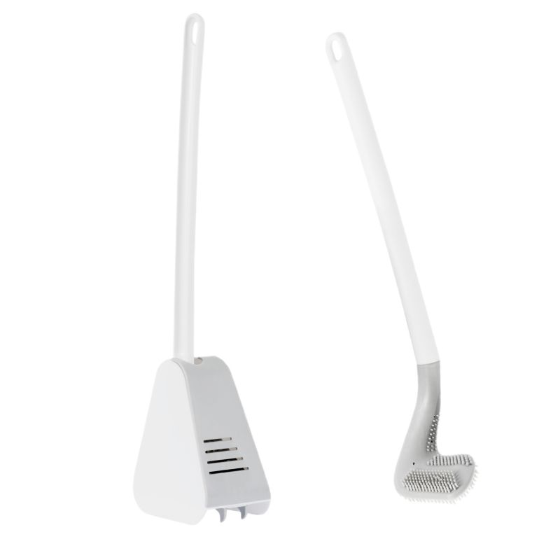 Szczotka do WC Sepio silikonowa główka biała zawieszana 1 szt.