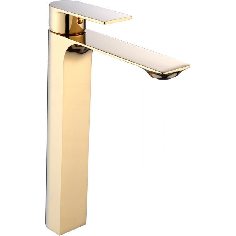 Bateria umywalkowa wysoka Mexen Alexa złota 29,5 cm 1 szt.