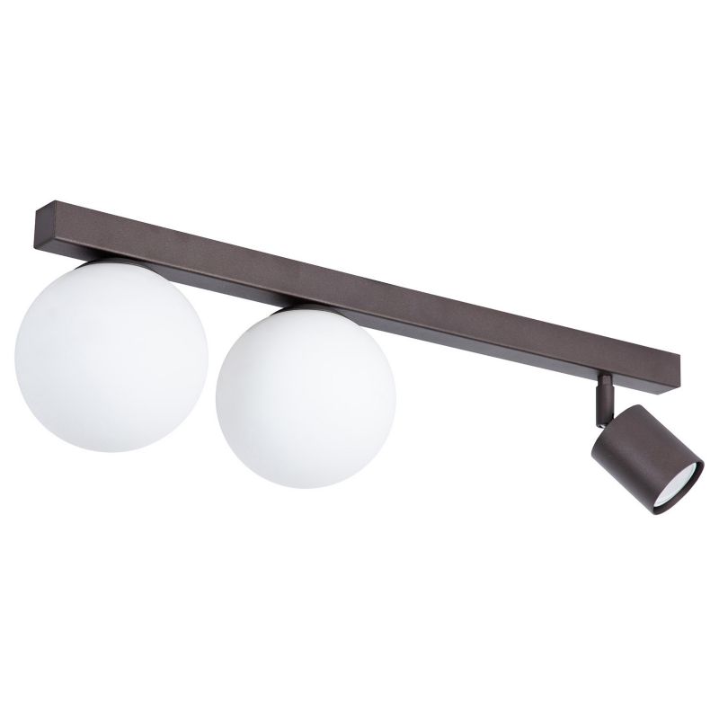 Reflektor spot Sigma Lighting Tavira brązowo-biały 3 x G9+GU10 x IP20 wym: 18 x 60 x 12 cm - 1 szt.