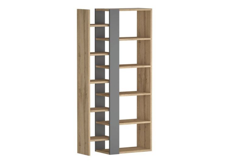 Regał Signal na książki COMBO dąb wotan/antracyt 1 szt