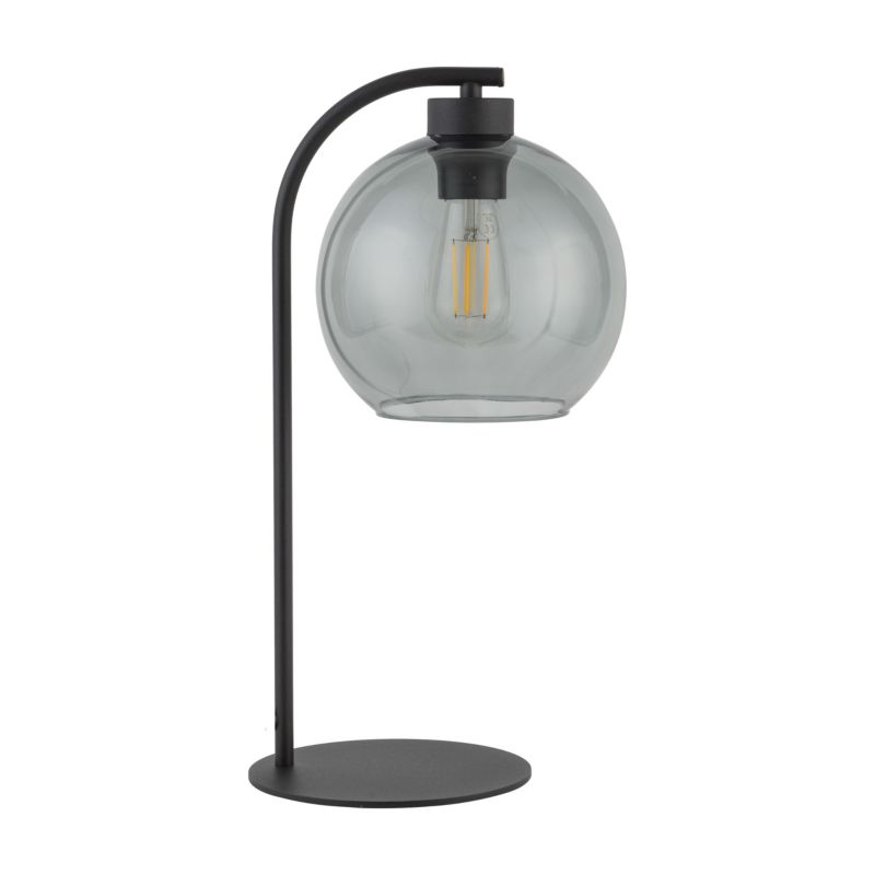 Lampka stołowa TK Lighting Cubus 1 x E27 grafitowa