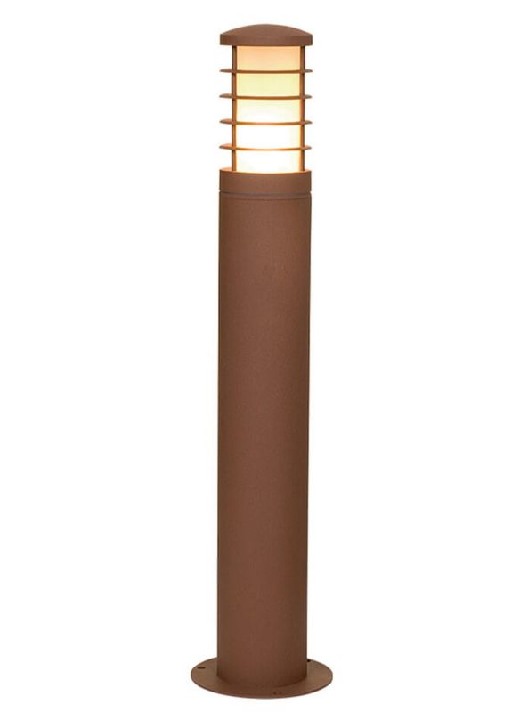 Lampa ogrodowa stojąca Nowodvorski Lighting Horn brązowa 1 x E27 x 20W IP44 wym: 65 x 14 x 14 cm - 1 szt.