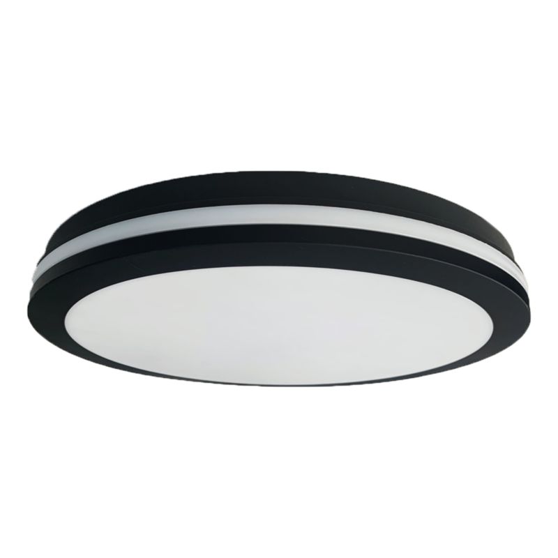 Plafon LED Milagro Marlon 48W 4000 K IP54 czarny