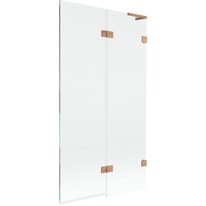 Parawan nawannowy 2-skrzydłowy Mexen Lunar L miedź szczotkowana 100 x 150 cm 1 szt