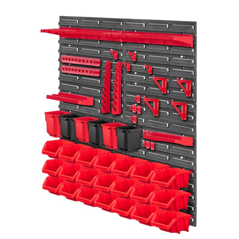 Tablica Narzędziowa KADAX Ścianka Warsztatowa 78x78cm 51el Garaż Kuwety Narzędzia 1szt.