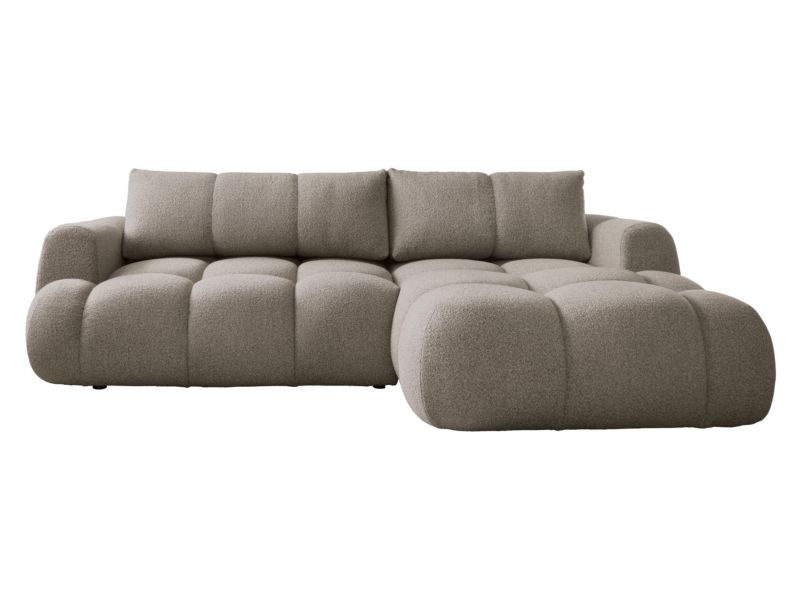 Narożnik z funkcją spania MIRJAN 24 Mitto prawy z funkcją spania ciepły szary 1 szt.