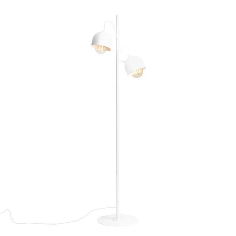 Lampa podłogowa stojąca Aldex Beryl biała 2 x E27 x 60W wym: 161 x 45 x 33 cm - 1 szt.