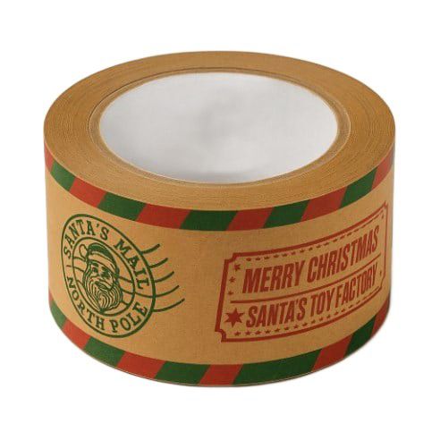 Taśma Neopak Świąteczna Papierowa Santa Claus 48mm/50m 1 szt.