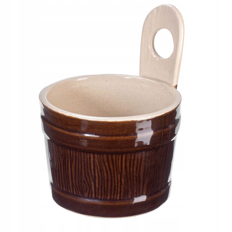 Garnek KADAX Kamionkowy Skopek Do mleka 1L 1szt.