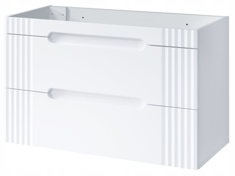 Szafka pod umywalkę Furnidea 100 cm biała bez blatu Fiji White 1 szt.