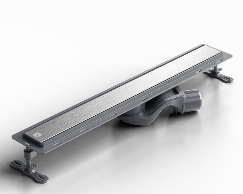 Odpływ liniowy Lambro srebrny mat 60cm 1 szt.